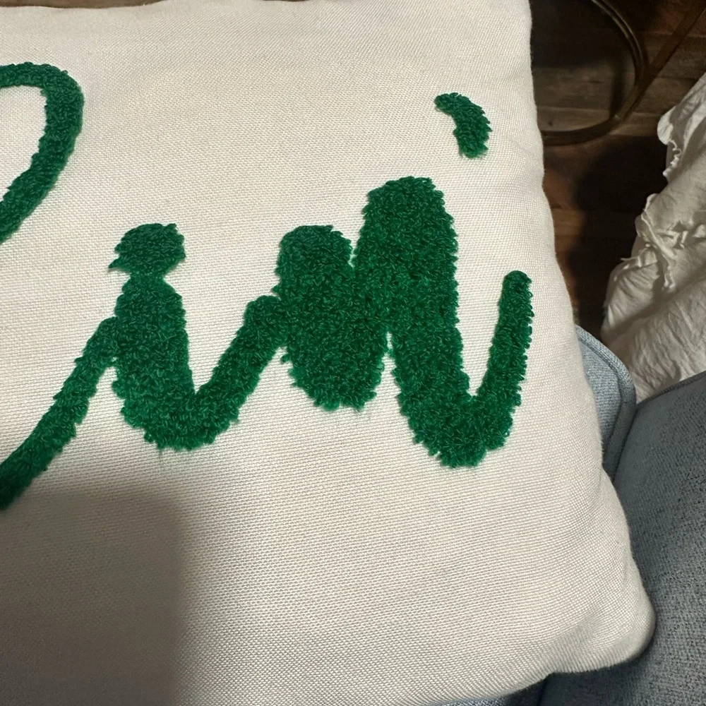 Green Darlin’ Pillow